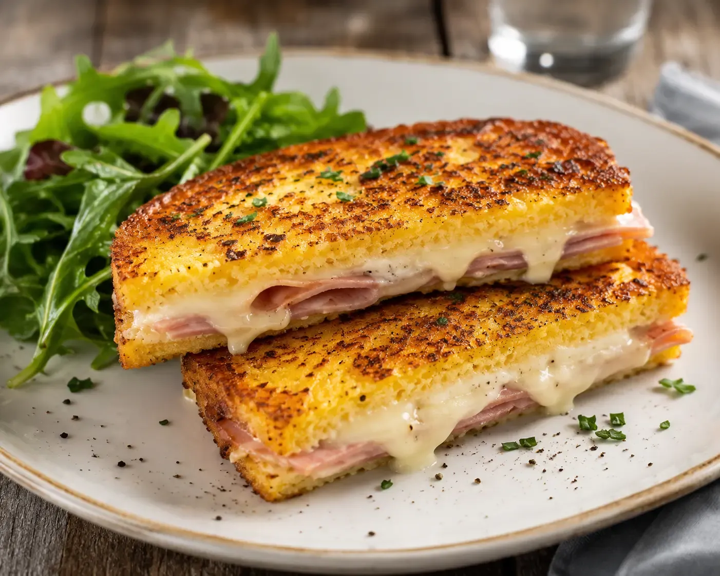 Recette : Croque-Monsieur de Polenta